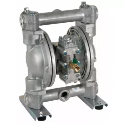 Dayton Air Operated Double Diaphragm Pump Aluminum 1 inch Fluid Connection, 22A593-picture-21