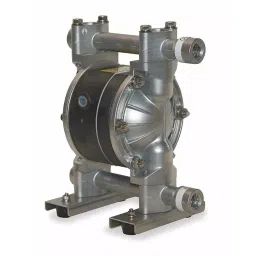 Dayton Air Operated Double Diaphragm Pump Aluminum 12.7 mm (1/2 Inch) Fluid Connection, 6PY49-image-32