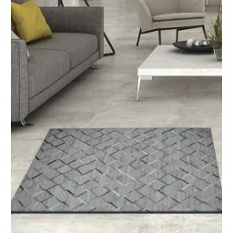 dazzhome Grey Hair On Leather Geometrical Hand Woven 9ftx12ft Carpet-picture-29