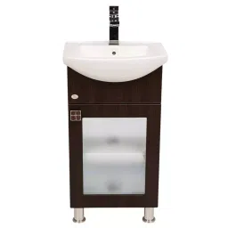 DAZZLE 450x360x830 mm PVC Membrane Finish Floor Based Vanities Wenge, 945-Z-picture-22