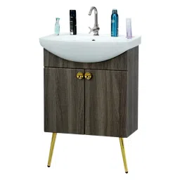 DAZZLE 560x420x585 mm PVC Membrane Finish Wall Based Vanities Wenge, W-4355-Z-ER-26-picture-15