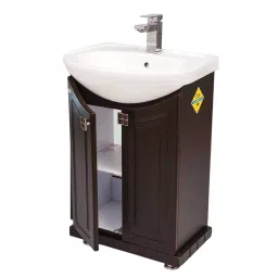 DAZZLE 560x420x830 mm PVC Membrane Finish Floor Based Vanities Wenge, 1155-Z-picture-19