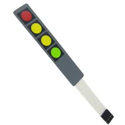 DC 12V 4×1 Key Matrix Membrane Switch Keypad 107x20x0.8mm-picture-36
