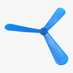 DC Motor Fan Blade 3-Wing Fan For Toy Motor Round Shape Blade- 5 Inches-picture-12