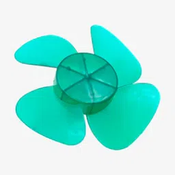 DC Motor Fan Blade 4-Wing Fan For Toy Motor Round Curved Blade - 3.6 Inches-picture-17