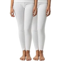 dchica Essentials Thermals for Winters - Sleeveless Tank Top & Regular Fit Leggings, Warm Top & Bottom Wear for Young Women, Regular Winterwear-picture-48