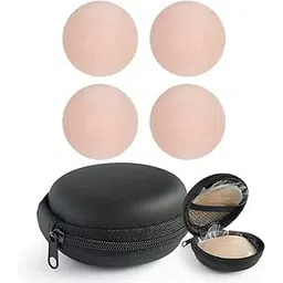 dclub Silicone Pasties - Women's Reusable Nipple Cover - Adhesive Bra Pad - Thin Pasties for Women || Free-Size ||-picture-41