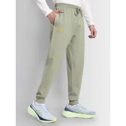 Dcyphr Green Mid Rise Decode Essentials Joggers-picture-47