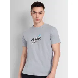 Dcyphr Grey Regular Fit Wander Forever Graphic T-Shirt-picture-31