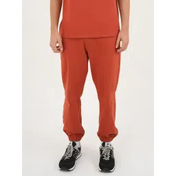 Dcyphr Orange Cotton Regular Fit Joggers-picture-19