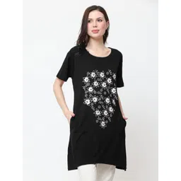 DDASPRATION Women 1 Floral Printed Regular T-shirt-picture-37