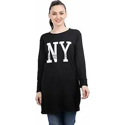 ddaspration Women Cotton Full Sleeve Printed Long T-Shirt-picture-44