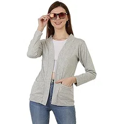 ddaspration Women's Cotton Pocket Shrug-picture-42