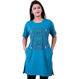 ddaspration Women's Printed Long T-Shirt-picture-14