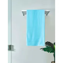 DDecor Ace Blue Cotton 600 GSM Bath Towel - Set of 1-picture-23