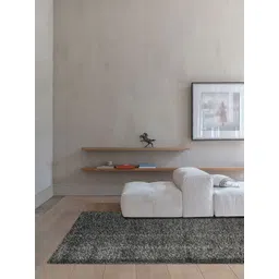 DDecor Black Solid Anti-Skid Polyester Carpet-picture-19