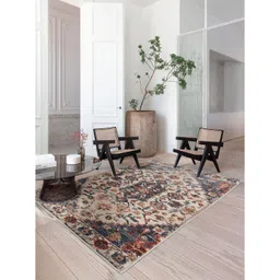 DDecor Blue Traditional Anti-Skid Polypropylene Carpet-picture-39