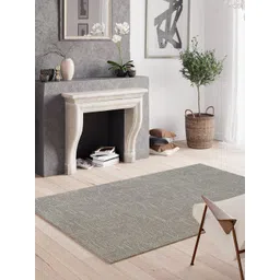 DDecor Grey Geometric Anti-Skid Polyester Carpet-picture-31
