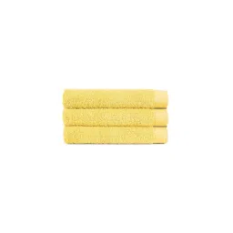DDECOR Live Beautiful Yellow Cotton 550 GSM Bath Towel - Set of 1-picture-38