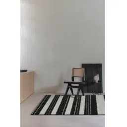 Ddecor Rugs Grey Polypropylene Stripes Rugs-picture-32