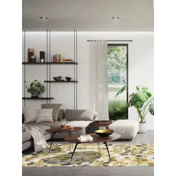 Ddecor Rugs Grey Polypropylene Textured Rugs-picture-28