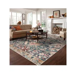Ddecor Rugs Multicolor Polypropylene Small print Rugs-picture-46