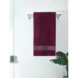 DDecor Unisex Magenta Solid Live Beautiful Pack of 1 Bath Towel-picture-26
