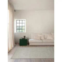 DDecor White Solid Anti-Skid Polyester Carpet-picture-13