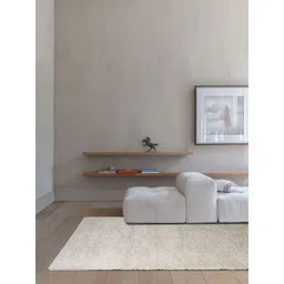 DDecor White Solid Anti-Skid Polyester Carpet-picture-11