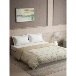 DDecor Zeta Collection Beige Cotton Ethnic Double Dohar-picture-36