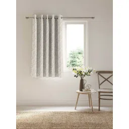 Ddecor Live Beautiful Beige Polyester 5Ft Window Room Darkening Curtain-picture-37