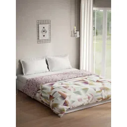 DDECOR Live beautiful Purple 136 TC Cotton Queen Reversible AC Quilt-picture-26