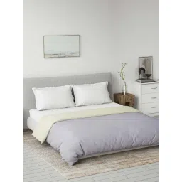 DDECOR Live beautiful Purple Cotton 180TC King Reversible Quilt-picture-20