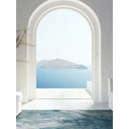 Ddecor Live Beautiful Turquoise Polyester Rug-picture-27