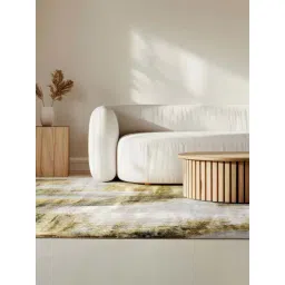 Ddecor Live Beautiful Yellow Polyester Rug-picture-18