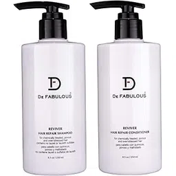 De Fabulous Reviver Hair Repair Shampoo & Conditioner 250ml (Combo Of 2) | Sulphate-Free pH Balanced | All Hair Types-picture-24