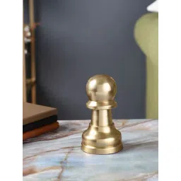 De Maison Decor Gold Aluminium Antique Chess Pawn Over-Size-picture-37