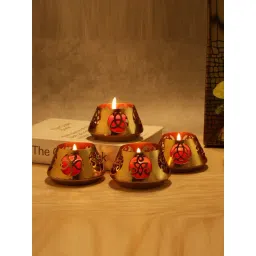 De Maison Decor Gold Iron Contemporary Sharingan Tlight Candle Holder-picture-26