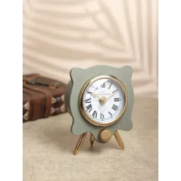 De Maison Decor Green Aluminium Pixel Pulse Table Clock-picture-25