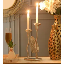 de maison decor Jules Double Aluminium Candle Holder-picture-18