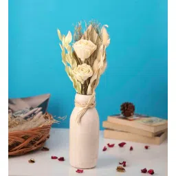 de maison decor Lea Dried Yellow Ceramic Artificial Flower-picture-12