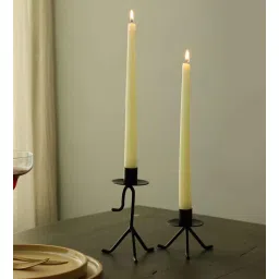 de maison decor Marquesa Glow Candle Holders In Black-picture-18