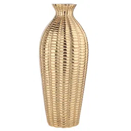 De Maison Decor Serene Metallica Vase Gold-picture-32
