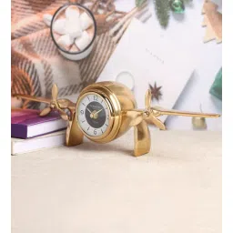 de maison decor Skyward's Gold Iron Table Clock-picture-14