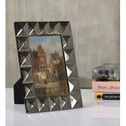 de maison decor Jacey Black Aluminium Table Photo Frame image 1