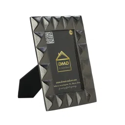 de maison decor Jacey Black Aluminium Table Photo Frame image 4