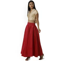 De Moza Flared Maxi Skirt image 3