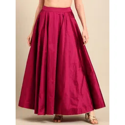 De Moza Flared Maxi Skirts-picture-32
