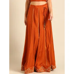 De Moza Flared Maxi Skirts-picture-18