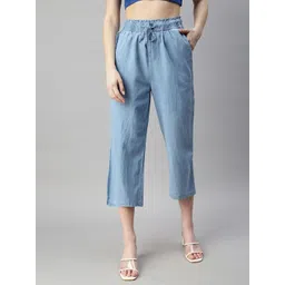 De Moza Women Cropped Palazzos-picture-31